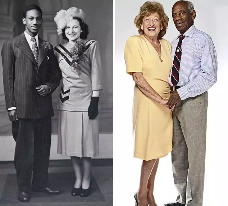 Kisah pasangan beda warna kulit menikah 70 tahun lalu, bak cerita film