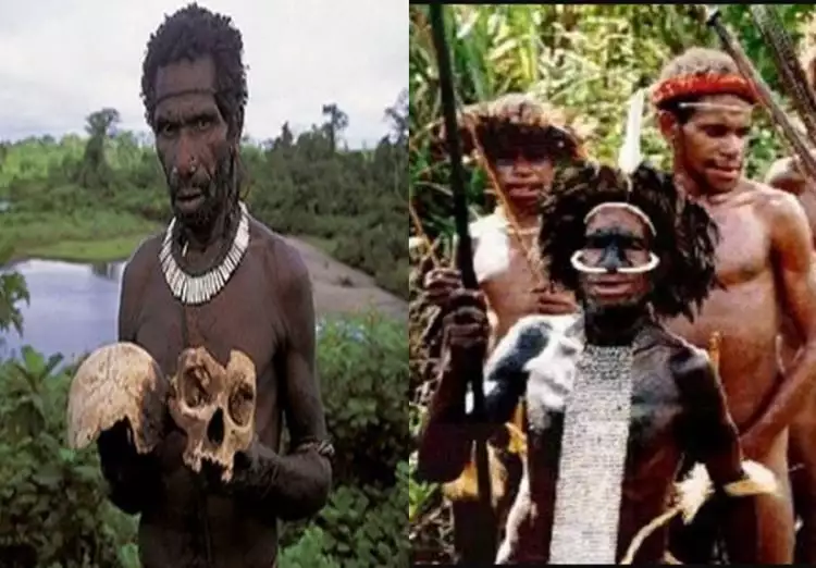 Tradisi seram Suku Fore di Papua Nugini: Makan otak dan daging manusia