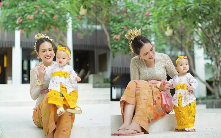 Menepi sementara di Bali, ini 8 potret family time ala Shandy Aulia
