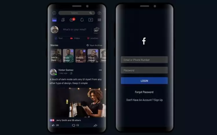 5 Cara mengaktifkan dark mode Facebook di smartphone Android dan iOS