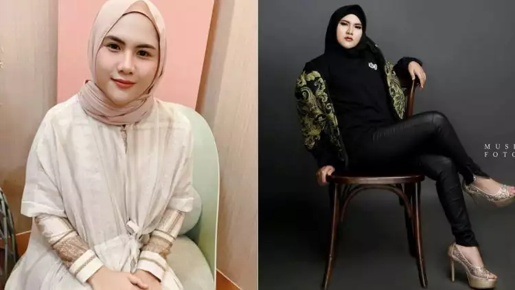 6 Potret cantik Evelin Nada Anjani saat kenakan hijab, tuai pujian
