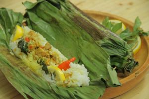 Nasi Bakar Tuna Lemon Kemangi