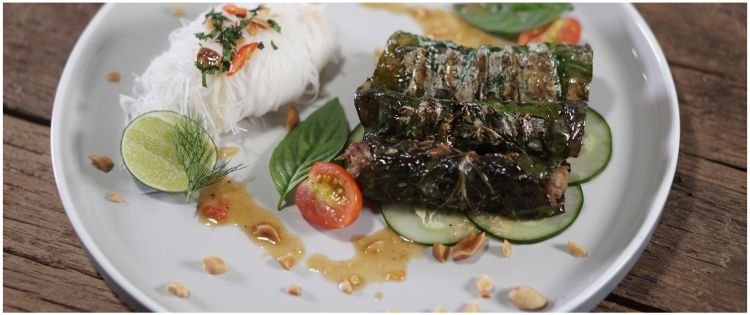 Daging Sapi Bakar Daun Sirih