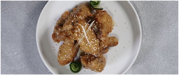 Ayam Crispy Madu Ala Korea