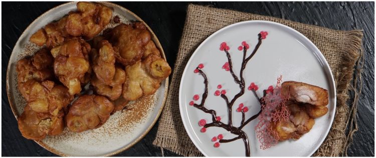 Pisang dan Nanas Goreng Madu