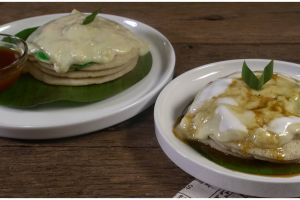 Serabi Vla Durian Kuah Kinca