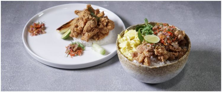 Ayam Popcorn Sambal Matah