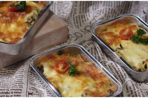 Spaghetti Brulee Sambal Ijo