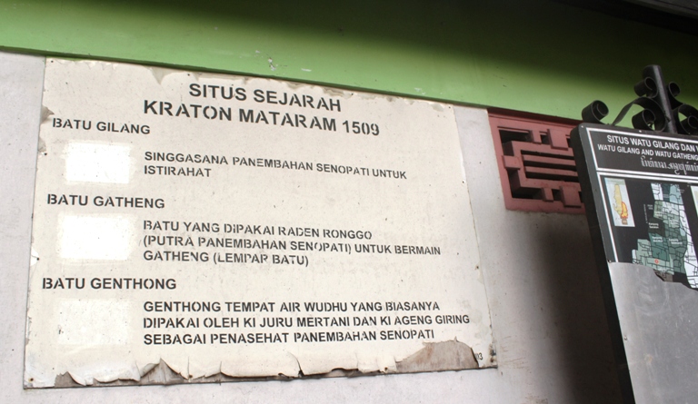 Batu ini simpan misteri pembunuhan kontroversial keluarga Raja Mataram