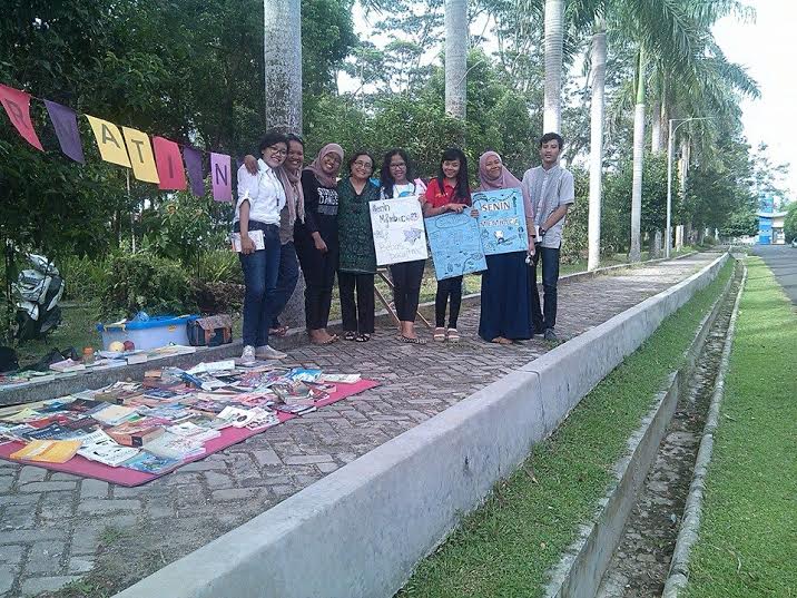 Ubah kebiasaan baca buku di perpus, di Unib ada gerakan Senin Membaca