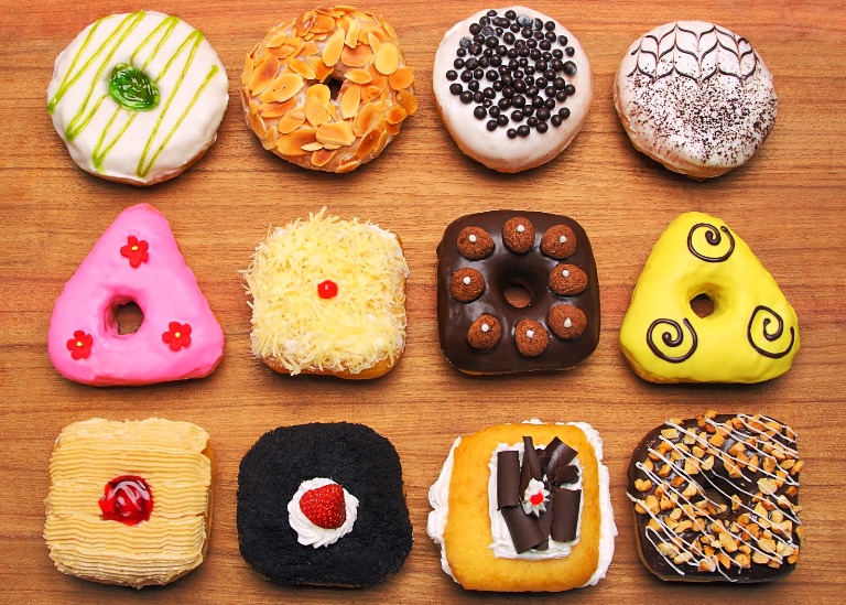 Yuk, bikin celemek lucu bermotif donat!