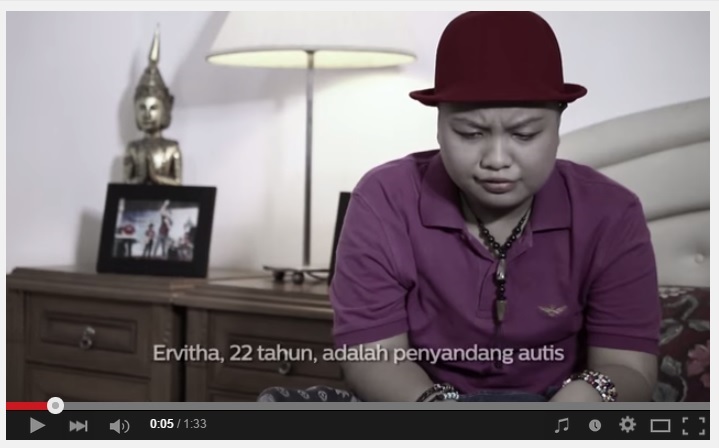 VIDEO: Mengharukan, penyandang autisme berjuang melawan kanker