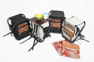 Mahasiswa Surabaya ciptakan ransel jadi kursi & meja, penemuan keren!