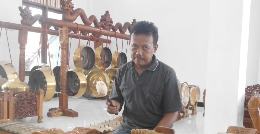 Berawal dari selongsong peluru, bisnis gamelan ini tembus Amerika