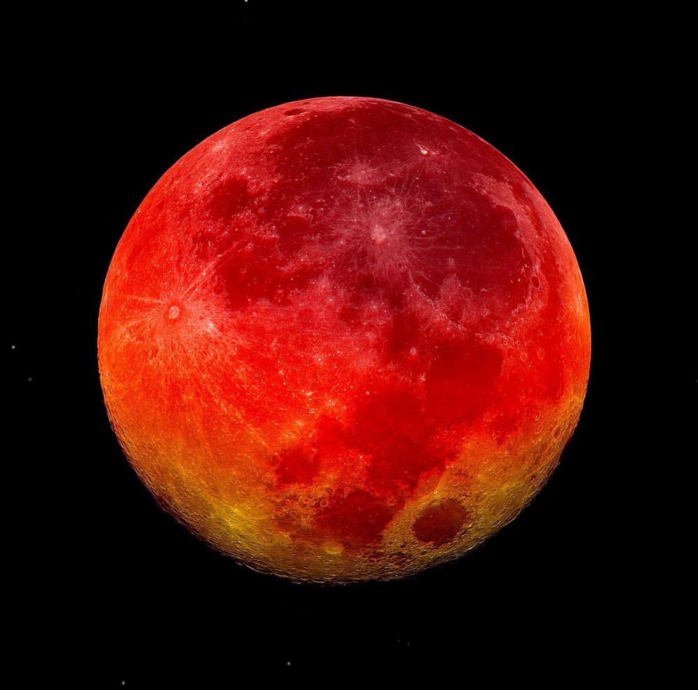 Ini penjelasan ilmiah kenapa bulan berwarna merah saat gerhana