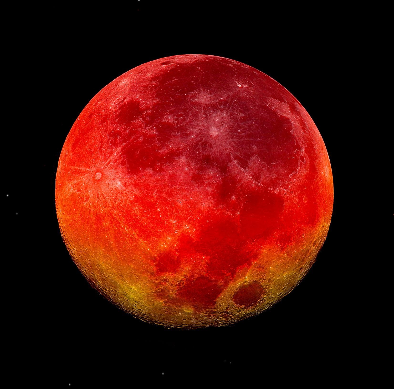 Ini jam terbaik menyaksikan gerhana bulan "blood moon" hari ini