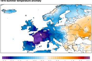 Dahsyatnya letusan Tambora, lumpuhkan Eropa setahun tanpa musim panas