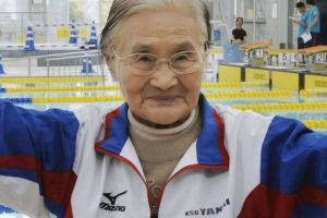 Mieko Nagaoka, wanita berumur 100 tahun pemegang rekor renang 1.500 m