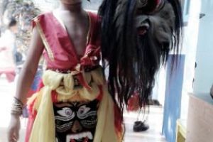 Bocah luar biasa, tekun belajar tari reog sejak umur 5 tahun