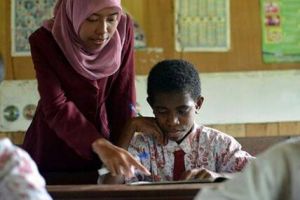 Tak ada buku pelajaran, guru di Papua andalkan pengetahuan sendiri