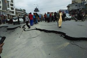 Gempa 7,4 SR guncang Nepal