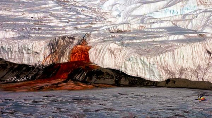 Misteri air terjun darah di Antartika akhirnya terungkap
