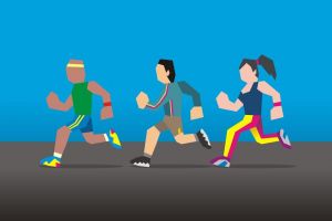 Kenapa atlet marathon berlari berlawanan dengan arah jarum jam?