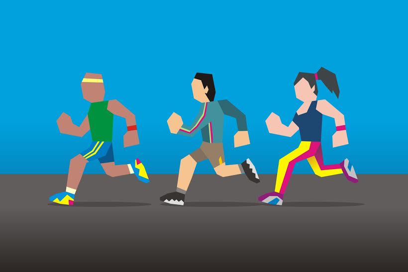 Kenapa atlet marathon berlari berlawanan dengan arah jarum jam?