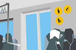 Bangku untuk Ibu di Commuterline