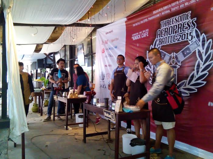 Serunya para barista 'perang' adu enak rasa kopi lewat manual brewing