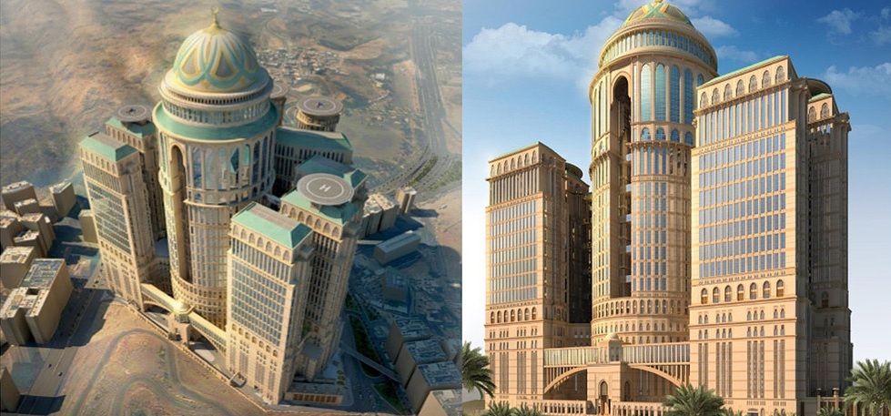 Hotel terbesar di dunia dibangun di Mekkah senilai Rp 45 Triliun