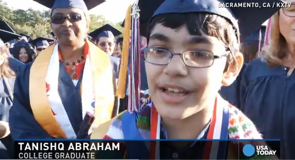 Luar biasa, umur 11 tahun kantongi tiga gelar sarjana dengan IPK 4,0