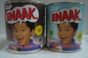 Ini lho identitas bocah menggemaskan di label kaleng susu 'enaak'