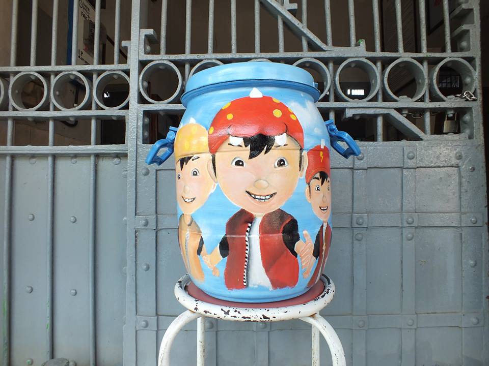 Berkreasi membuat tong sampah unik, napi Pekalongan kebanjiran order Berkreasi membuat tong sampah unik, napi Pekalongan kebanjiran order