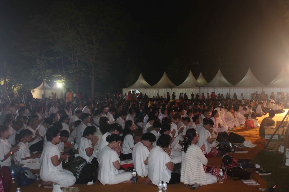 FOTO: Melambungkan harapan dari pelataran Borobudur