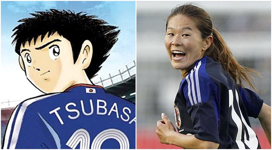 Ini Captain Tsubasa yang sesungguhnya versi pengarang, ternyata wanita