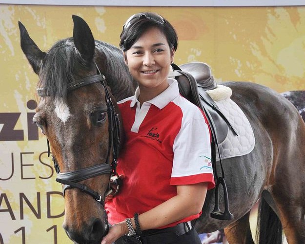 Sekilas tentang Larasati Gading, atlet berkuda langganan medali emas