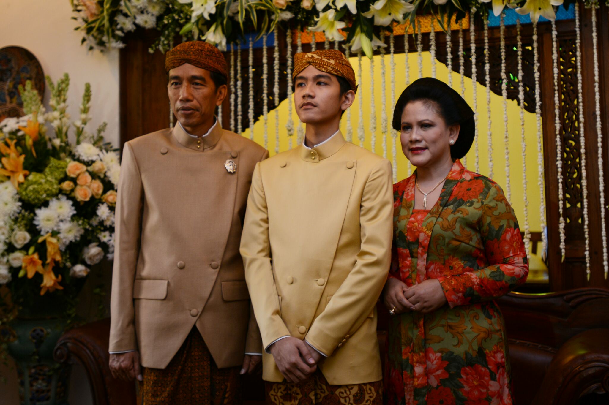 Ini tahapan pernikahan adat Jawa seperti yang digelar keluarga Jokowi