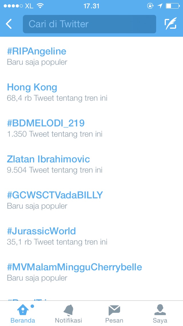 #RIPAngeline jadi trending topic dunia