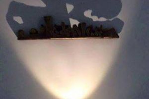 Hiasan dinding ini membuat rumahmu tambah indah dan tenang