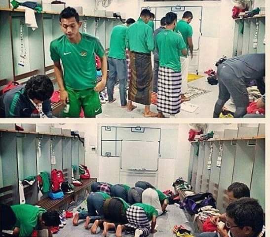 Mereka tetap beribadah dalam kondisi apapun