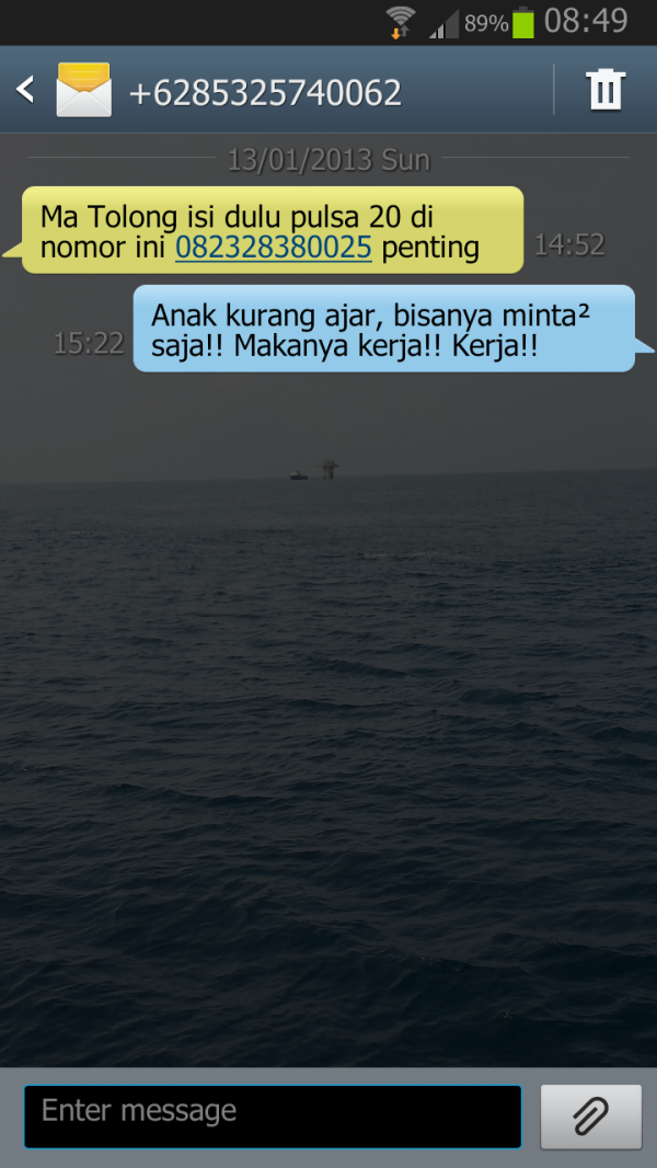 16 Foto balasan SMS penipuan yang bikin ketawa ngakak 16 Foto balasan SMS penipuan yang bikin ketawa ngakak