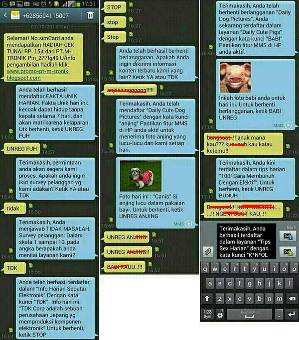 16 Foto balasan SMS penipuan yang bikin ketawa ngakak