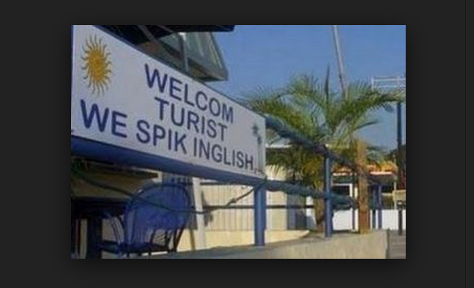 Duh, 25 Spanduk ini Bahasa Inggrisnya bikin ngakak!