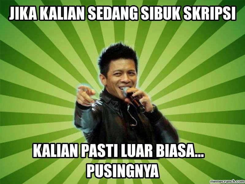 24 Meme skripsi yang akan membuatmu meringis