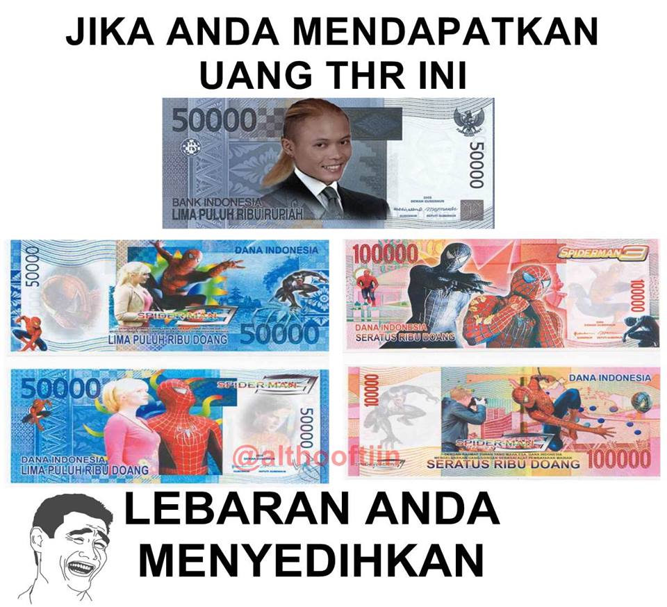 Meme kocak THR yang bikin waktu nunggu THR nggak berasa (seri 2)