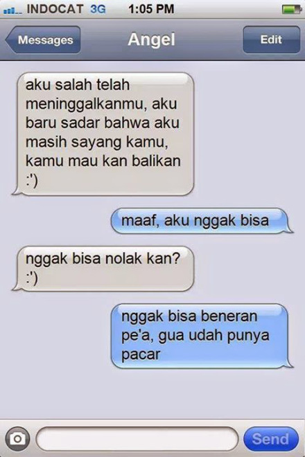 20 SMS lucu buat gebetan yang bakal bikin kamu ngakak!