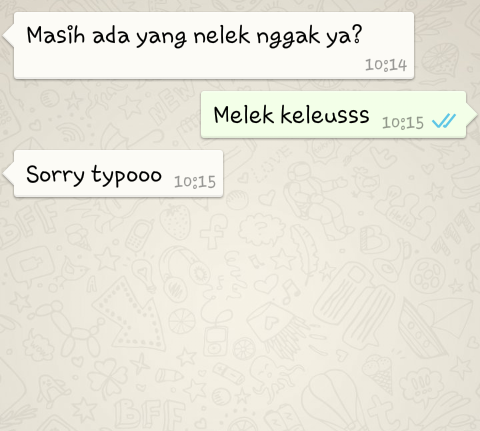 12 Pesan typo yang bikin orang salah paham