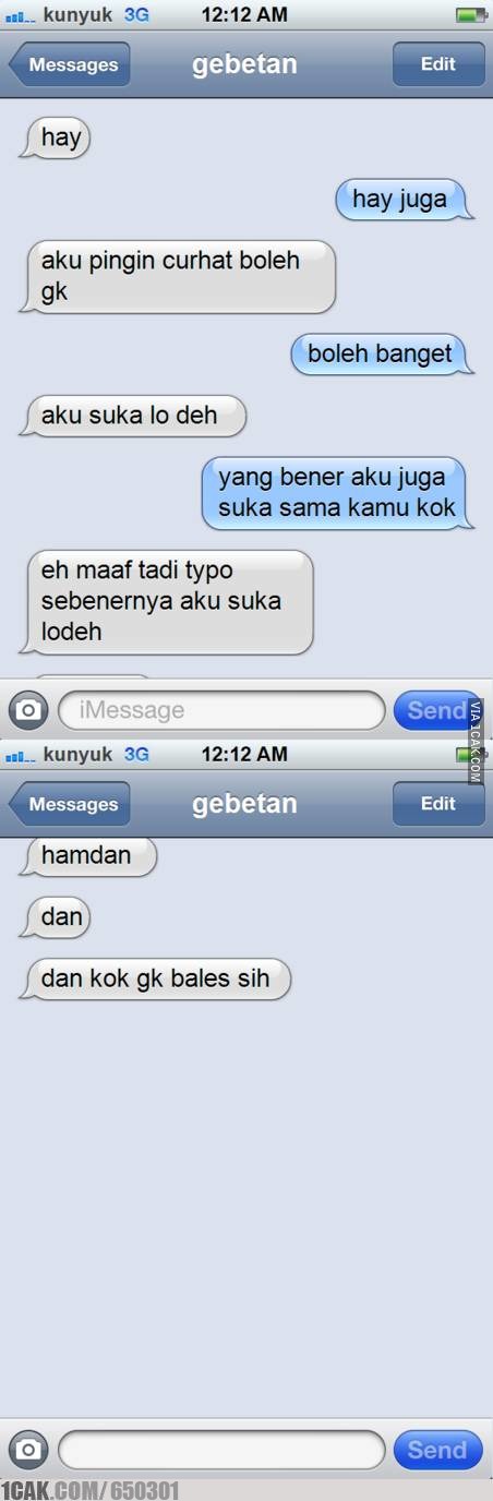 12 Pesan typo yang bikin orang salah paham