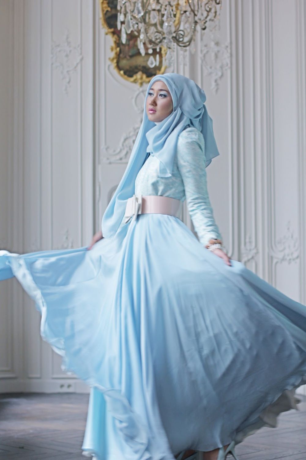 7 Inspirasi gaya lebaran cantik & menawan dari hijab blogger Indonesia